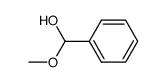 benzaldehyde methyl hemiacetal Structure