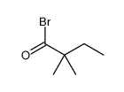 2,2-dimethylbutanoyl bromide Structure