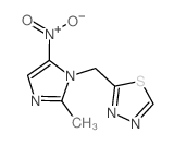 1,3,4-Thiadiazole,2-[(2-methyl-5-nitro-1H-imidazol-1-yl)methyl]- picture