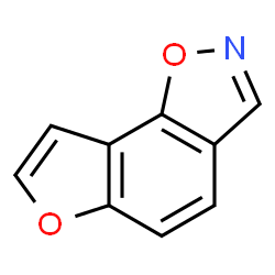 Furo[2,3-g]-1,2-benzisoxazole(9CI) Structure