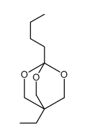 1-Butyl-4-ethyl-2,6,7-trioxabicyclo[2.2.2]octane structure