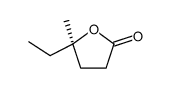 (5R)-5-ethyl-5-methyloxolan-2-one Structure
