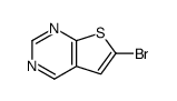 6-bromothieno[2,3-d]pyrimidine Structure