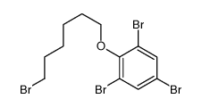 1,3,5-tribromo-2-(6-bromohexoxy)benzene Structure