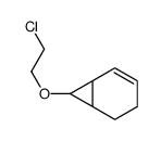 7-(2-chloroethoxy)bicyclo[4.1.0]hept-4-ene结构式
