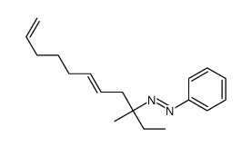 3-methylundeca-5,10-dien-3-yl(phenyl)diazene Structure