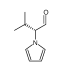 1H-Pyrrole-1-acetaldehyde,alpha-(1-methylethyl)-,(alphaR)-(9CI) structure
