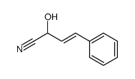 2-hydroxy-4-phenyl-3-butenenitrile Structure