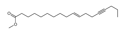 methyl octadec-10-en-14-ynoate Structure