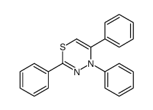2,4,5-triphenyl-1,3,4-thiadiazine Structure