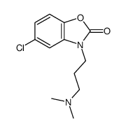 5-chloro-3-[3-(dimethylamino)propyl]-1,3-benzoxazol-2-one Structure