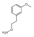 Hydroxylamine, O-[2-(3-methoxyphenyl)ethyl]- (9CI)结构式