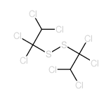 Disulfide,bis(1,1,2,2-tetrachloroethyl) (8CI) structure