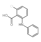 Benzoic acid,2-chloro-6-(phenylamino)-结构式