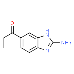 1-Propanone,1-(2-amino-1H-benzimidazol-5-yl)-(9CI) picture