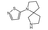 5-(1,7-diazaspiro[4.4]nonan-1-yl)-1,2-thiazole Structure