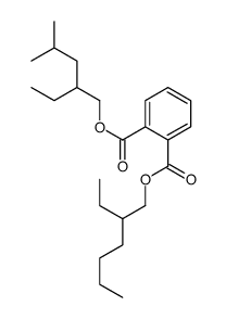 1-O-(2-ethylhexyl) 2-O-(2-ethyl-4-methylpentyl) benzene-1,2-dicarboxylate结构式