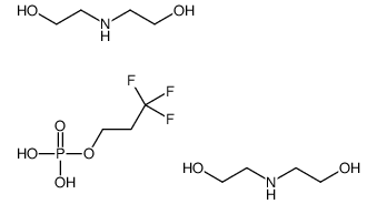 C8-18 全氟烷基乙醇磷酸酯DEA盐结构式