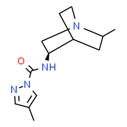 1H-Pyrazole-1-carboxamide,4-methyl-N-[(3R)-6-methyl-1-azabicyclo[2.2.2]oct- picture