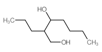 1,3-Heptanediol,2-propyl-结构式