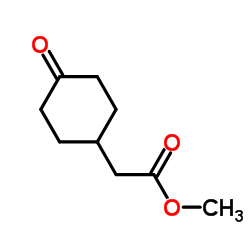 2-(4-氧代环己基)乙酸甲酯结构式
