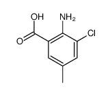 2-Amino-3-chloro-5-methylbenzoic acid图片