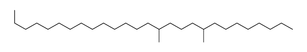 9,13-dimethylheptacosane结构式