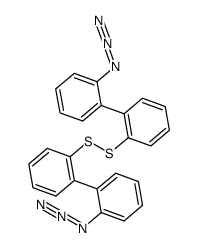 bis(2-azido-2'-biphenylyl)disulfide Structure