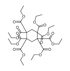 octaethyl cyclohexane-1,1,2,2,4,4,5,5-octacarboxylate Structure