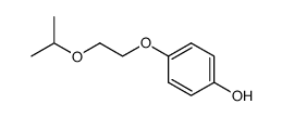 4-(2-isopropyloxyethoxy)phenol结构式