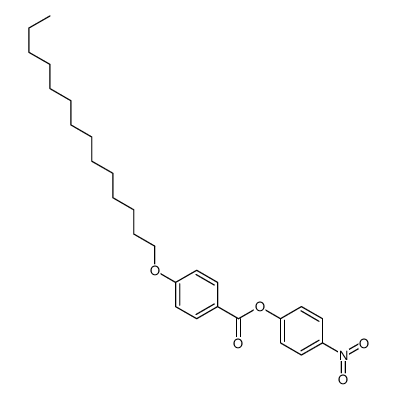(4-nitrophenyl) 4-tetradecoxybenzoate结构式