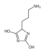 5-(3-Aminopropyl)-2,4-imidazolidinedione Structure