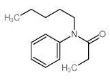 Propanamide,N-pentyl-N-phenyl- structure