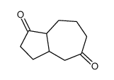 2,3,3a,4,6,7,8,8a-octahydroazulene-1,5-dione Structure
