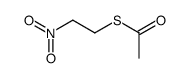 thioacetic acid S-(2-nitro-ethyl ester)结构式