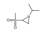 Aziridine, 1-(1-methylethyl)-2-(methylsulfonyl)- (9CI)结构式