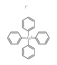 Arsonium, tetraphenyl-, iodide Structure