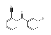 3-BROMO-2'-CYANOBENZOPHENONE structure