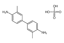 4,4'-bi-o-toluidine sulphate Structure