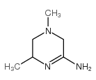 Pyrazinamine,3,4,5,6-tetrahydro-4,6-dimethyl-结构式