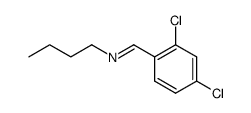 butyl-(2,4-dichloro-benzylidene)-amine Structure
