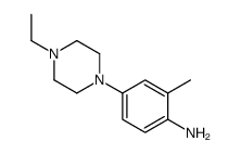 Benzenamine, 4-(4-ethyl-1-piperazinyl)-2-methyl- (9CI) picture