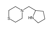 4-[[(2S)-pyrrolidin-2-yl]methyl]thiomorpholine Structure