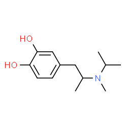 1,2-Benzenediol, 4-[2-[methyl(1-methylethyl)amino]propyl]- (9CI)结构式