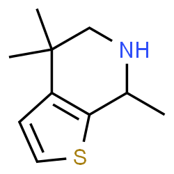 Thieno[2,3-c]pyridine, 4,5,6,7-tetrahydro-4,4,7-trimethyl- (9CI) picture