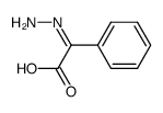 Benzeneacetic acid, alpha-hydrazono- (9CI)结构式