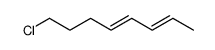 (2E,4E)-8-chloroocta-2,4-diene Structure