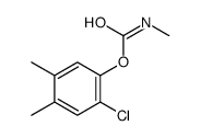 (2-chloro-4,5-dimethylphenyl) N-methylcarbamate结构式