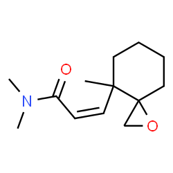 2-Propenamide,N,N-dimethyl-3-(4-methyl-1-oxaspiro[2.5]oct-4-yl)-(9CI)结构式