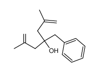 4-benzyl-2,6-dimethyl-1,6-heptadien-4-ol Structure